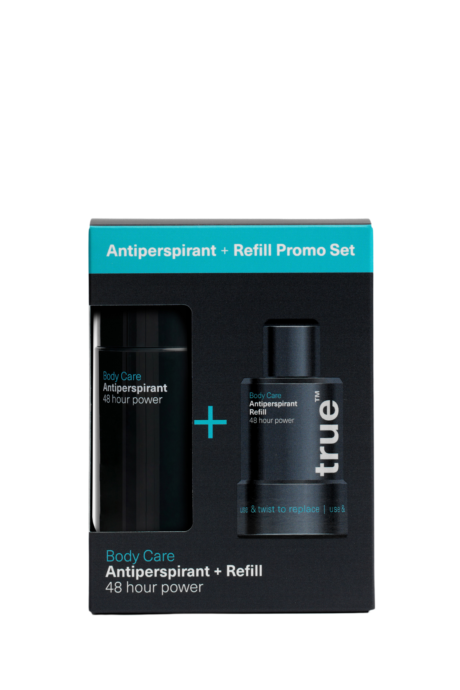 🎁 Antiperspirant + refill 48 hour power - zestaw (100% off)