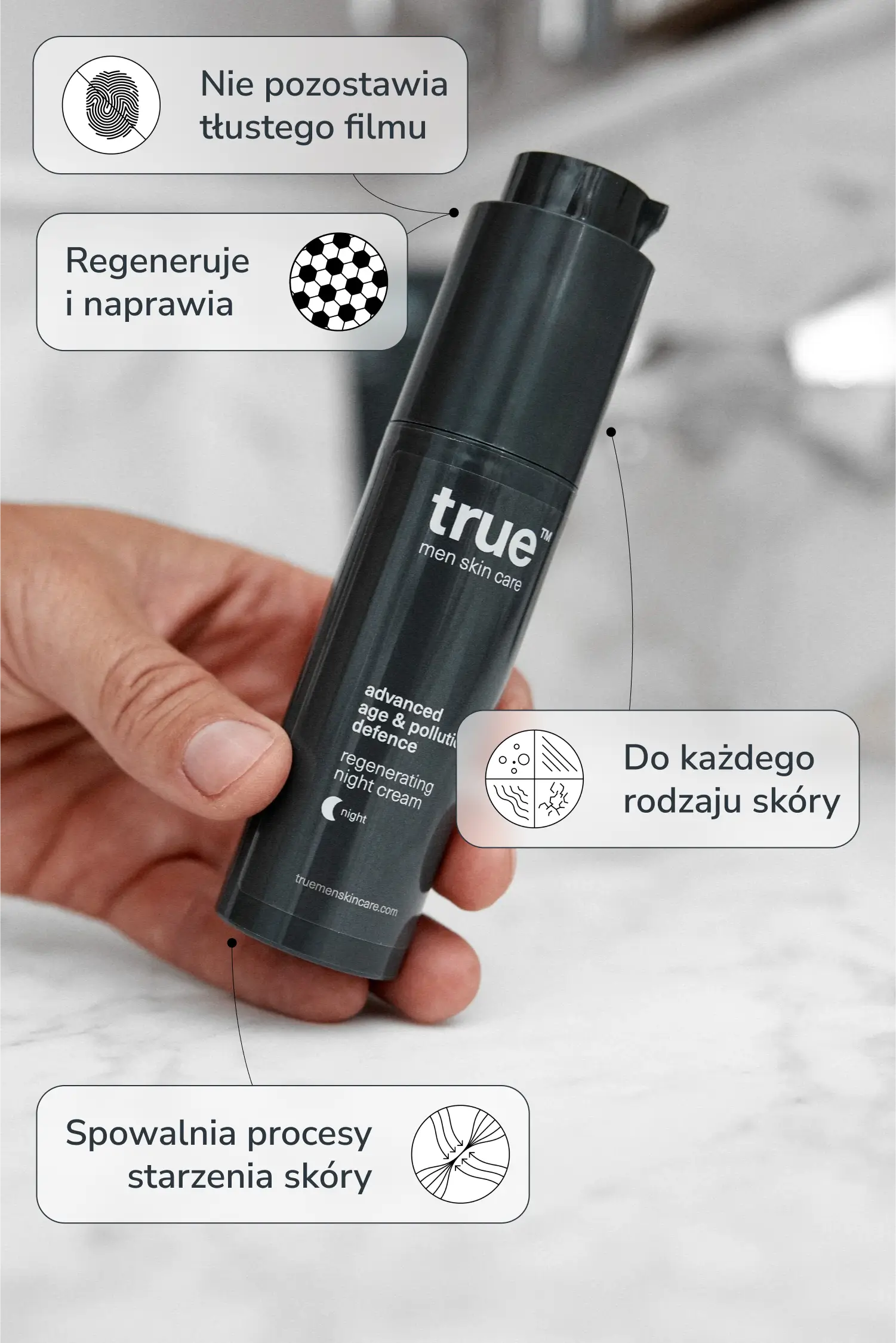 Krem regenerujący na noc