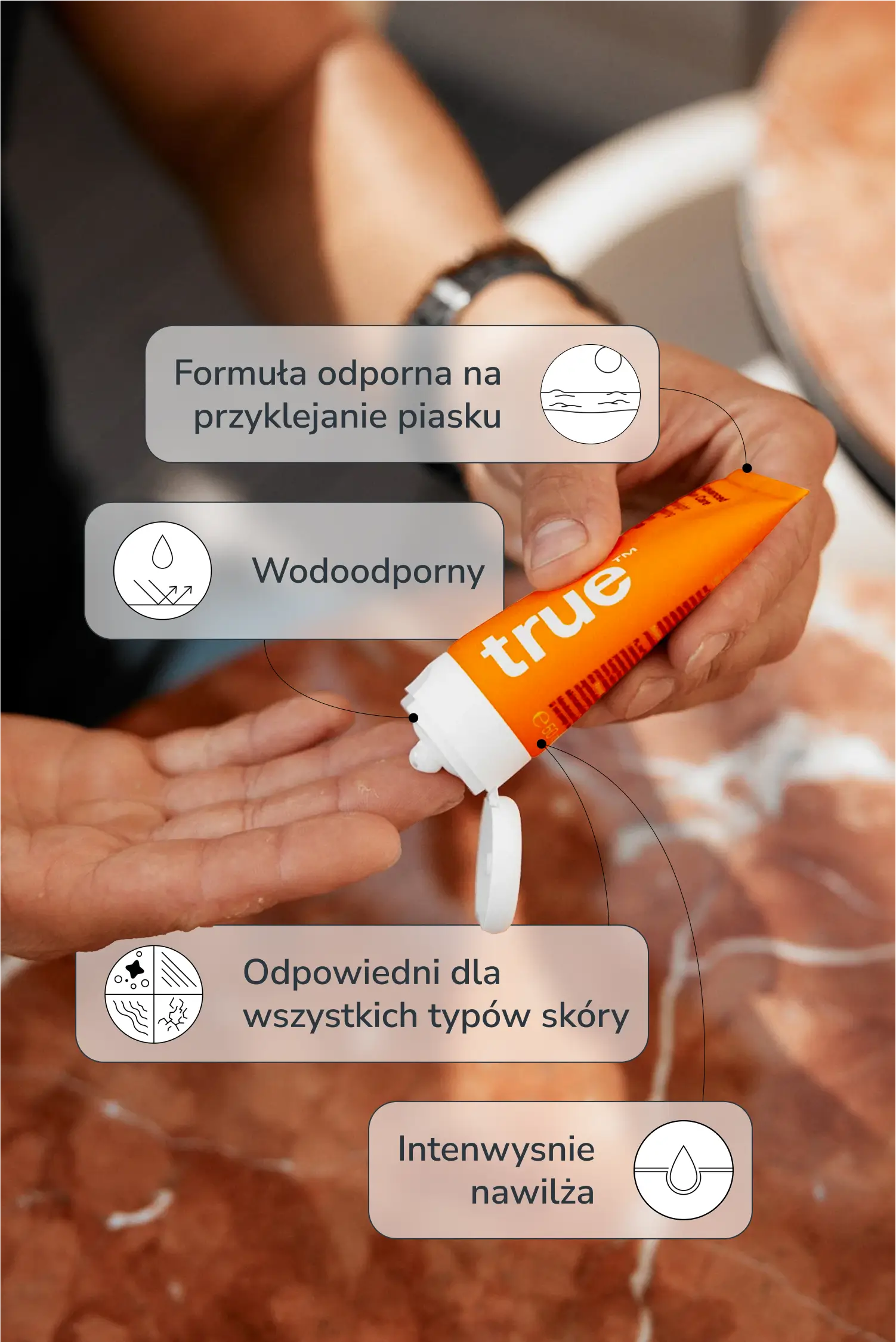 Ultralekki nawilżający krem SPF50+